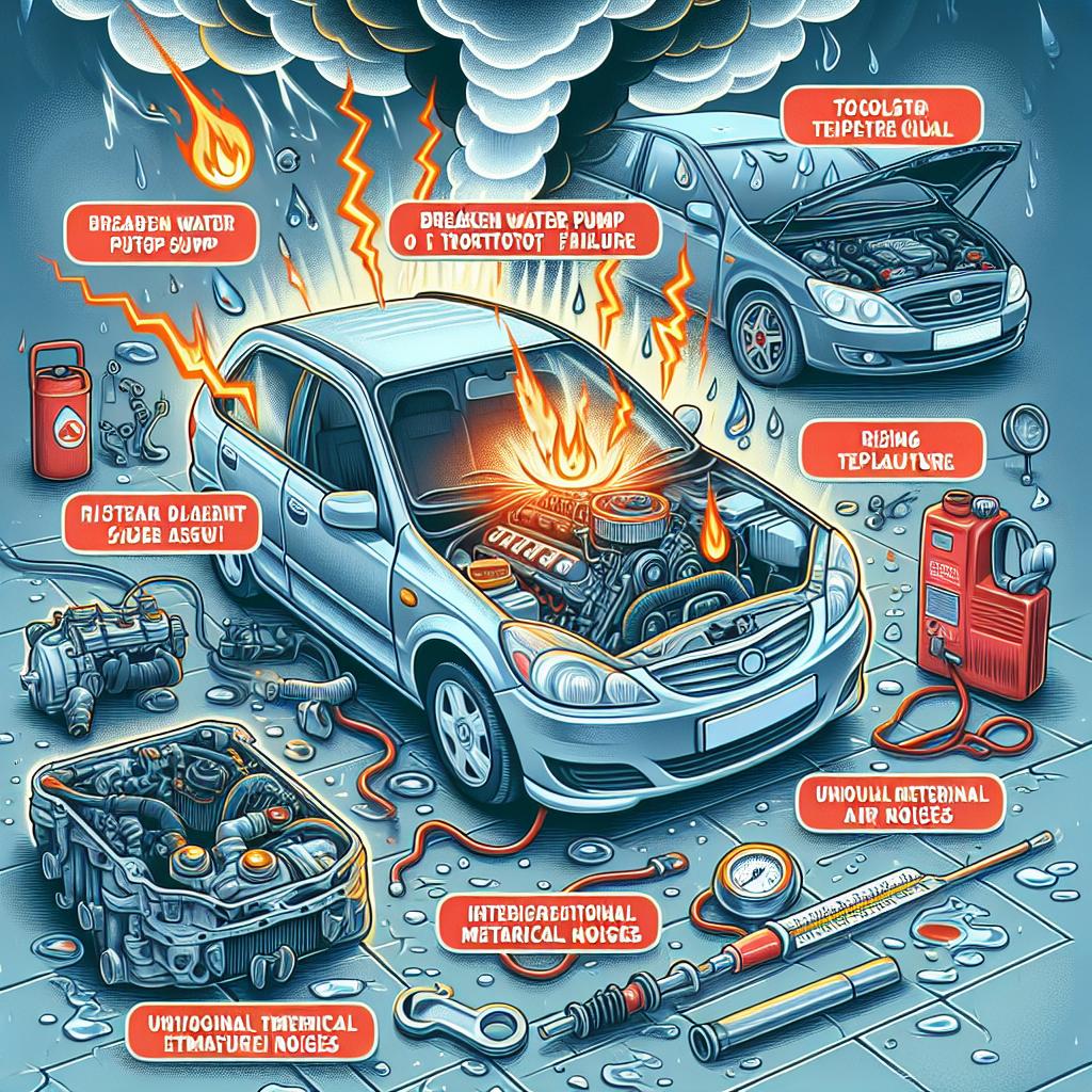 Oorzaken van een Overhitte Motor en ⁢Hoe Ze te Herkennen