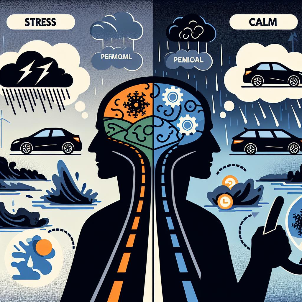 De ‍Psychologie van Rijden bij Slecht Weer: Hoe ⁣je‌ Mentale Houding je Prestaties ⁣Beïnvloedt