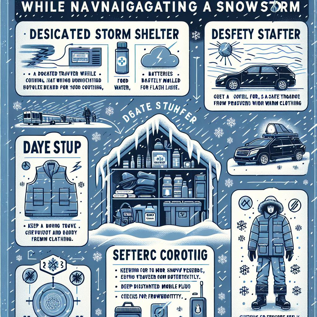 Navigeren door‌ Sneeuwstormen:‍ Tips voor Veiligheid