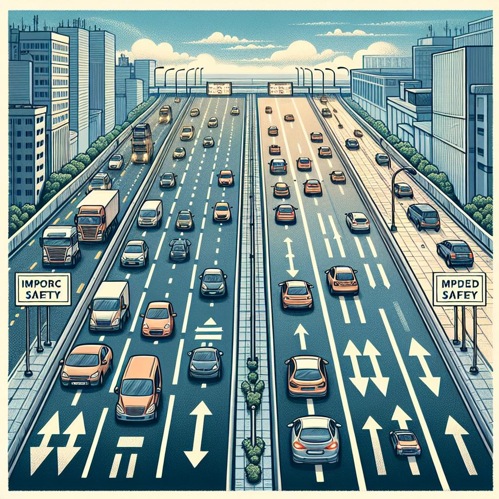 De Impact van ⁢Rijstrookinfrastructuur op Verkeersveiligheid